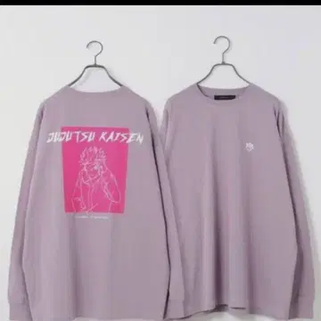 RAGEBLUE 주술회전 긴팔 T셔츠