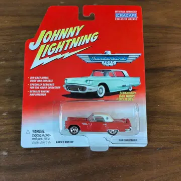 Johnny Lightning 포드 1956 썬더버드 미개봉 새상품급