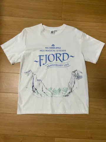 [컨디션 최상] FJORD T셔츠 화이트 L