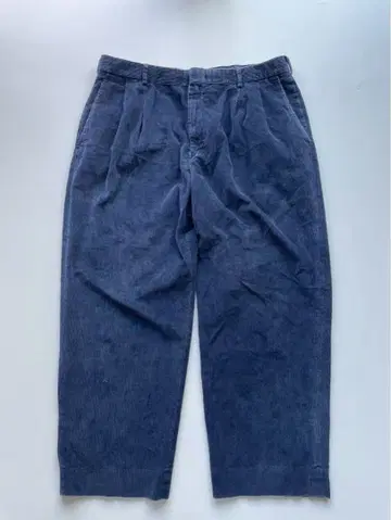 랜즈 엔드 네이비 와이드 팬츠 31