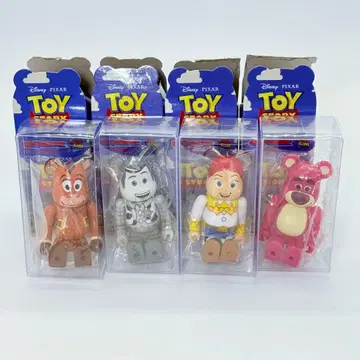 토이스토리 베어브릭 be@rbrick 우디 시크릿 4개