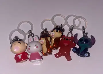 메지루시 액세서리 가챠가챠 산리오 논탄 디즈니 스티치