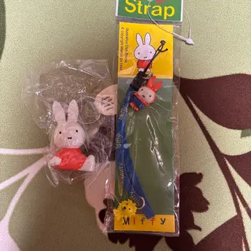 미피 스트랩과 키링 세트