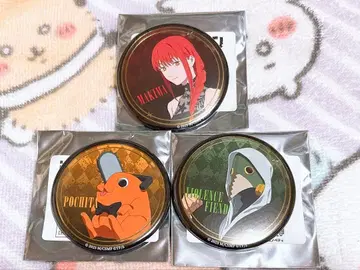 체인소 맨 레제 편 TSUTAYA 캔뱃지 마키마 포치타 폭력의 마인