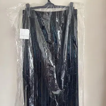 미사용 새상품 쿠리하라 하루미 블랙 플리츠 스커트