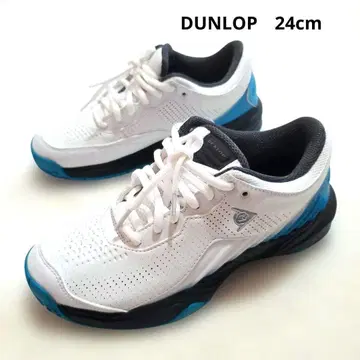 DUNLOP 테니스화 24cm 화이트/블루