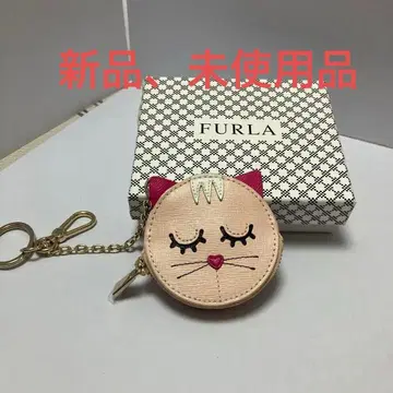 FURLA 고양이 얼굴 코인 케이스 새상품, 미사용품
