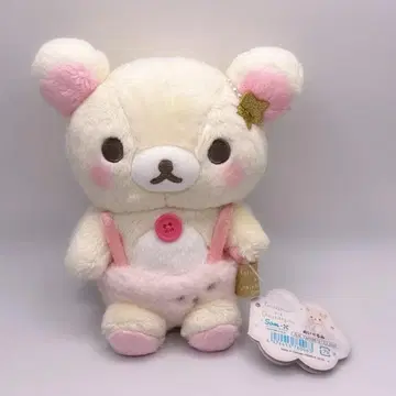 코리락쿠마 코리코그의 포근한 천사 테마 봉제 인형