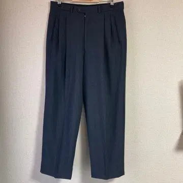 Ermenegildo Zegna 투 턱 와이드 테이퍼드