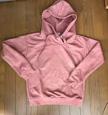 아디다스 더스티 핑크 후드티 S 사이즈 올 패턴 후드