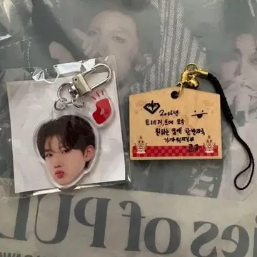 TREASURE 캡슐 토이 얼굴 아크릴 키링 액자 준규