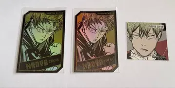 주술회전 홀로 카드 컬렉션 스퀘어 스티커 젠인 나오야