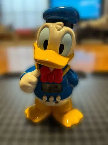 디즈니 도널드 덕 레트로 자명종 시계