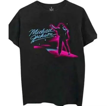 마이클 잭슨 T셔츠 블랙 XL