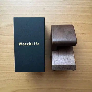 [ 새상품급 ] 일본산 손목시계 스탠드 월넛