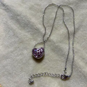SWAROVSKI 하트형 스톤 목걸이