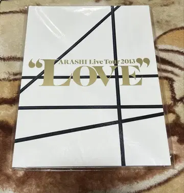 아라시 ARASHI Live Tour 2013 'LOVE' 팜플렛