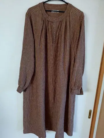 ichi 린넨 롱 원피스