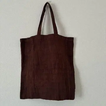 빈티지 린넨 토트백