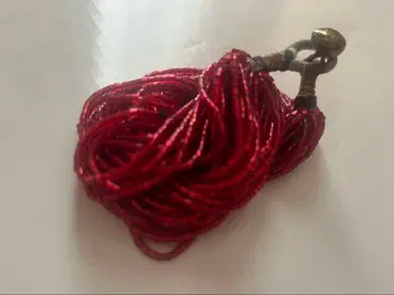 바네사브루노/앤티크 비즈 팔찌/민족계/빨간색