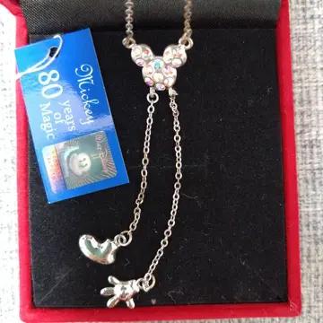 미키마우스 80years of Magic 목걸이 스와로브스키