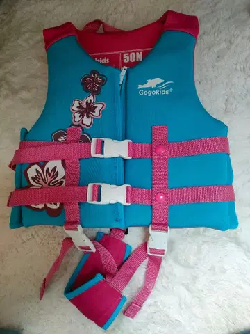 Gogokids 구명 조끼 50N 파랑과 핑크