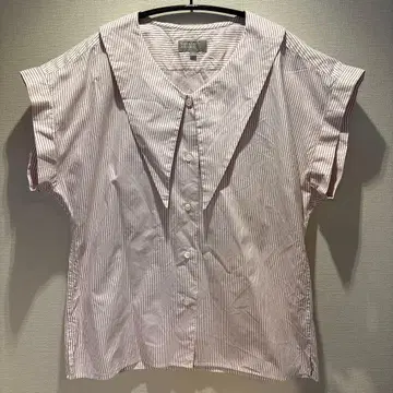 마가렛호웰 네커치프 반팔 셔츠