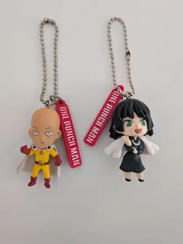원펀맨 피규어 키체인 사이타마 지옥의 후부키 마스코트