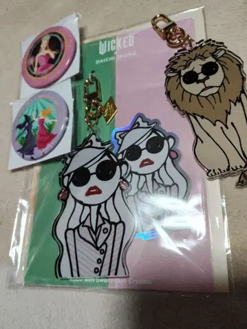 위키드 미우라 다이치 참 & 모바일 스티커 그린다 라이온 참