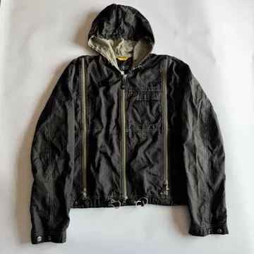 SS2004 ARMANI 멀티 집 나일론 재킷