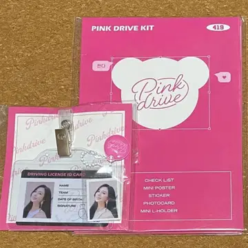 Apink HAYOUNG ID CARD PINK DRIVEKIT 하영