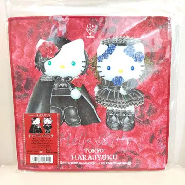 헬로키티 하라주쿠 키티 다니엘 미니 타월 2002 레트로