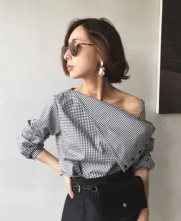 DEFORMATION SHOULDER SHIRT AMERI vintage