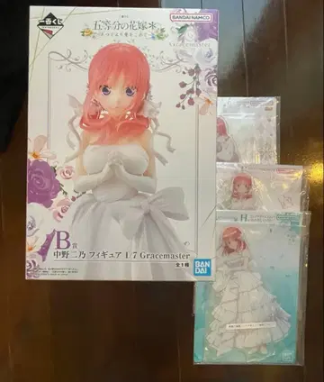 5등분의 신부 제일복권 나카노 니노 세트