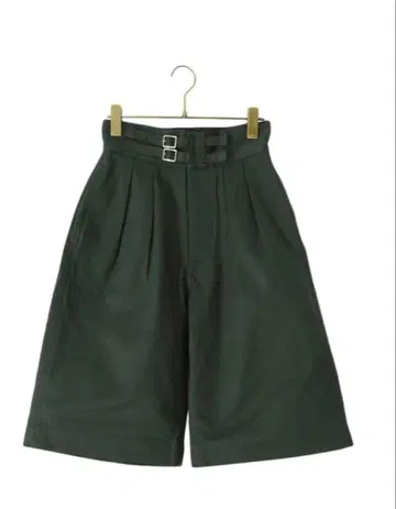 새상품 LENO 리노 더블 벨티드 숏 트라우저