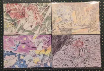 보석의 나라 애니메이트 페어 혜택 엽서 4종