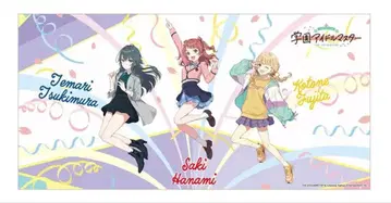 학마스 남코 콜라보 미니게임 A상 천 포스터