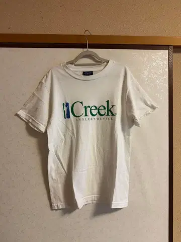 S 사이즈 creek angler's device 로고 T