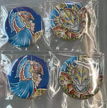 세인트 세이야 해황재기 해룡의 카논 & 류나데스의 카사 캔뱃지