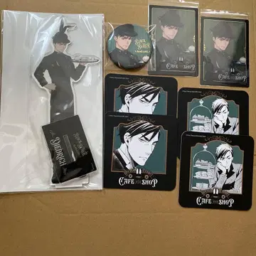 블랙 집사 디데리히 아크릴 스탠드 캔뱃지 코스터 클리어 카드