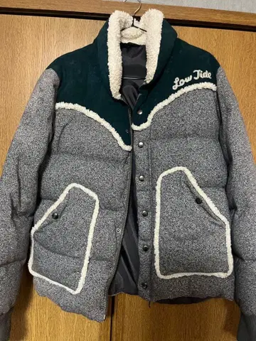 Low Tide 플리스 자켓 그레이 다크 그린 아메카지 마니아에게