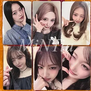 IVE LUCID DREAM 회장 한정판 트레이딩 카드 오사카 6장 컴프