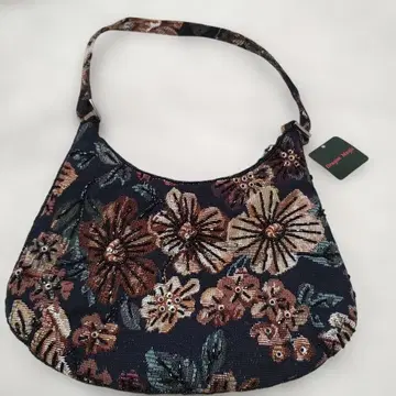 Dragon Magic 플라워 비즈 숄더백