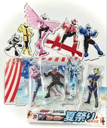 W 히어로 여름 축제 가면라이더 리바이스 돈브라더스 아크릴 스탠드