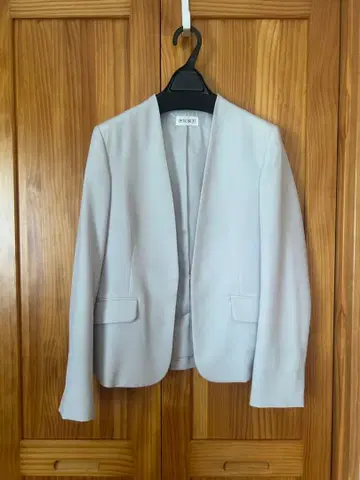 PLST 노카라 자켓