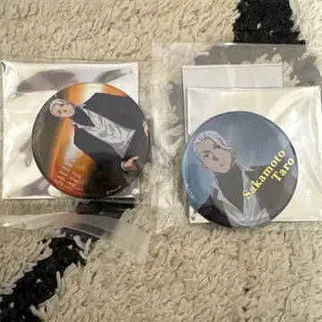 SAKAMOTODAYS 캔뱃지 사카모토 타로 NightRain