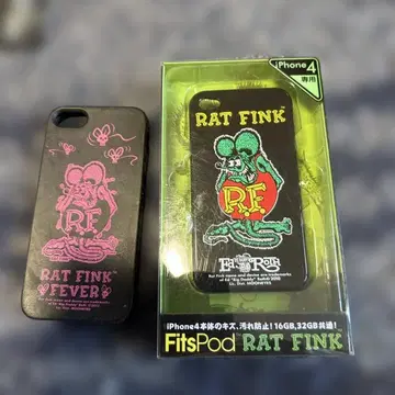 FitsPod RAT FINK iPhone 4 케이스