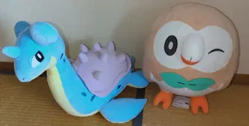 포켓몬 봉제 인형 빅 (모쿠로, 라프라스)