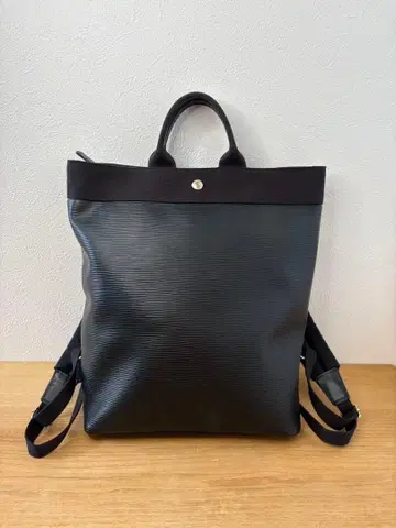 탑카피 블레스 리플 A4 토트 백팩 블랙 발수