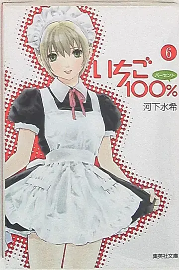 슈에이샤 슈에이샤 문고 코믹판 카와시타 미즈키 딸기 100% 문고판 6